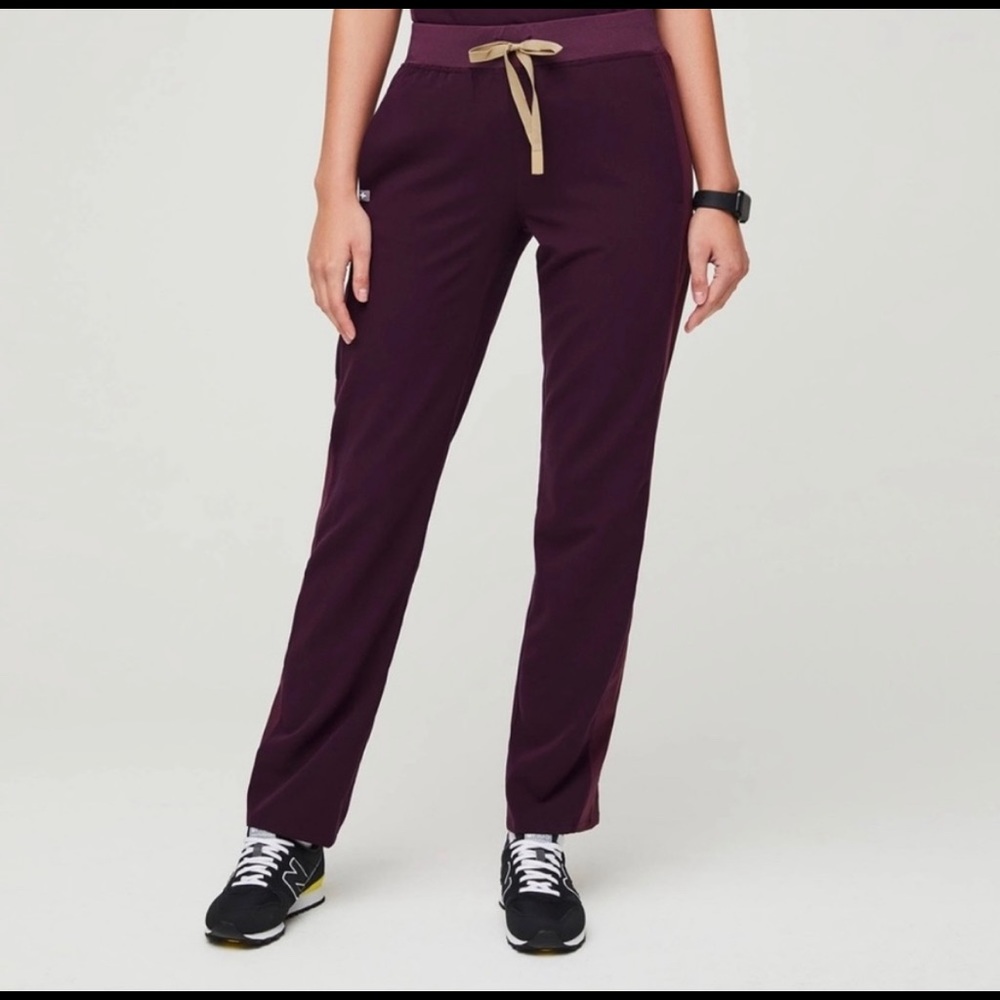 Figs Deep Purple Kade Scrub Bottoms s/p
